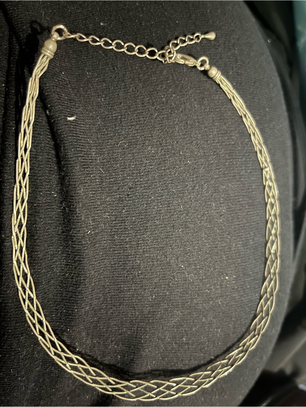Gold-Tone Multi-Strand Braided Choker Necklace - Women Jewelry